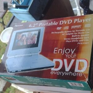 Gray Portable DVD Player NWT